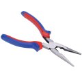 Needle Nose Pliers 45 Steel Industrial Effortless Hand Tool 10 5in With Insulated Rubber Handle Long Cutting