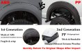 Front Fender Flares For Ford Explorer 2011-2015 Lh Driver Rh Passenger Side Wheel Arch Molding Trim Bb5z16039aa Bb5z16038aa
