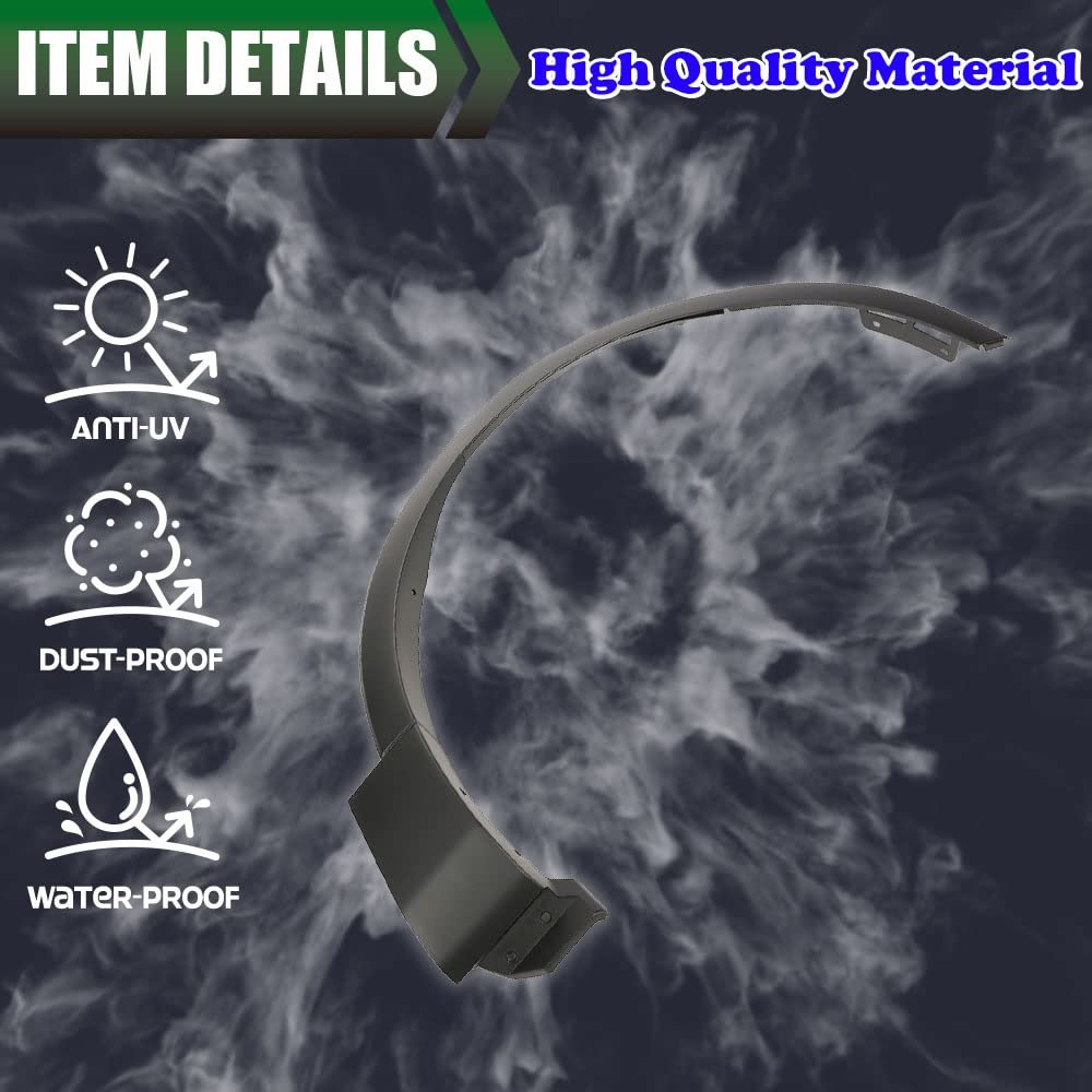 Front Fender Flares For Ford Explorer 2011-2015 Lh Driver Rh Passenger Side Wheel Arch Molding Trim Bb5z16039aa Bb5z16038aa