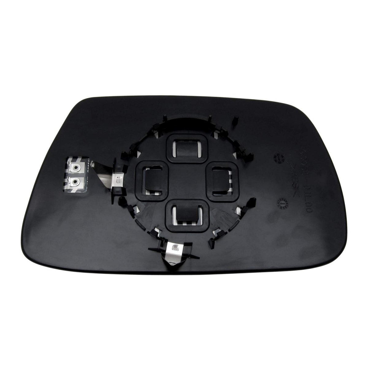Driver Left Side Mirror Glass Assembly With Plastic Back Plate Heated For 2005-2010 Jeep Grand Cherokee