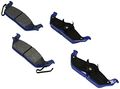 Motorcraft Brsd1012 Rear Semi Metallic Pad 