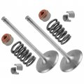 Caltric 2x Intake Valve Kit Compatible With Can-am Canam Maverick 1000 4x4 Xrs 2013