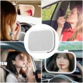 Swthm Car Sun Visor Vanity Mirror Rechargeable Makeup Led Touch Light With Co-pilot 3 Modes Battery 600mah Fully Charged For