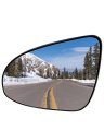 Driver Side Mirror Glass With Heating For 2012 2017 Toyota Camry 2014 Corolla Yaris Chrome Metallic Finish Convex 