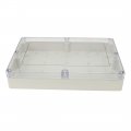 Uxcell 15 X10 2 X3 35 380mmx260mmx85mm Abs Junction Box Universal Electric Project Enclosure Clear