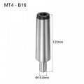 Uxcell Morse Taper Arbor Mt4 To B16 Drill Chuck Connecting Adapter M14 Thread For Lathes And Presses Carbon Steel