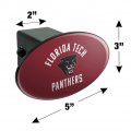 Florida Institute Of Technology Panthers Logo Oval Tow Hitch Cover Trailer Plug Insert 2