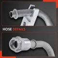 A-premium Automatic Transmission Oil Cooler Line Hose Assembly Compatible With Jeep Wrangler 2012-2019 Jk 2018-2018 2 0l 3 6l