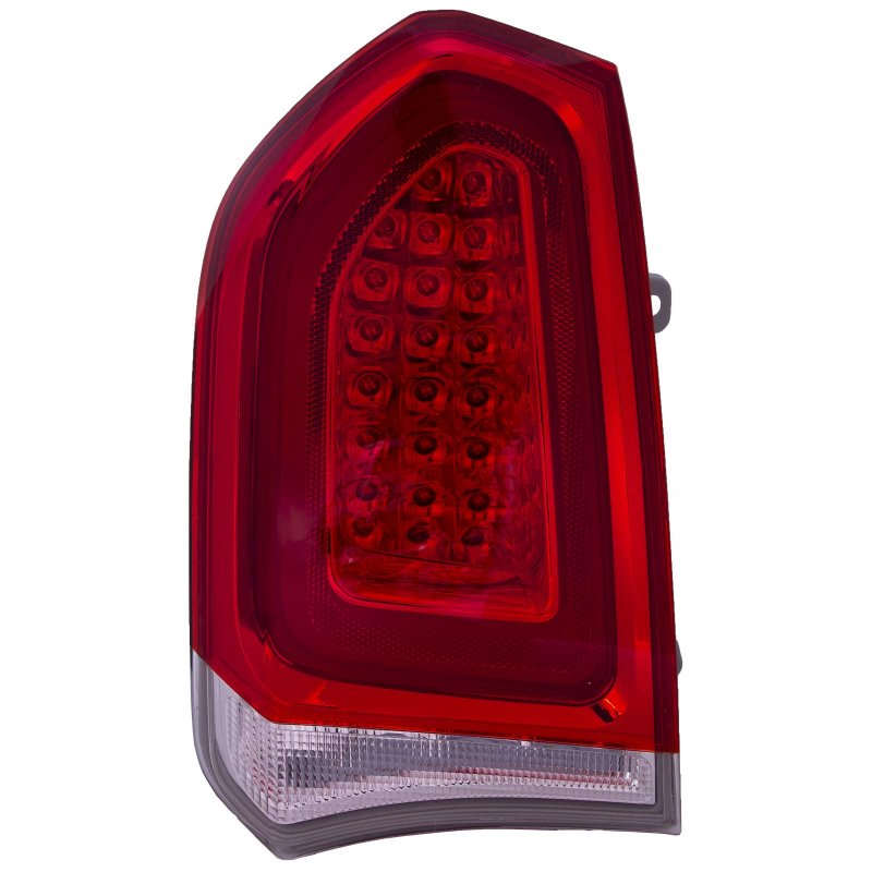 Chrome Left Driver Led Tail Light For Chrysler 300 2015 To 2023 Sedan 4dr Model 68400325aa Clear Lens Rear Assembly