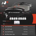 A-premium Rear Ceramic Disc Brake Pads Set Compatible With Select Dodge And Jeep Models Nitro 2007-2011 Liberty 2008-2012