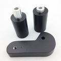 No Cut Frame Slider Protector For 2006 2007 2008 Suzuki Gsx-r Gsxr 600 750 Black