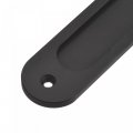 Finger Flush Pull Handle 180x40x5 7mm Oval For Drawer Door Black