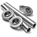 2 Kits 11x6 00-5 Front Wheel Bearing Rebuild Kit With Bushing To Conversion And Stainless Steel Axle For Husqvarna 585995401 