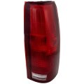 Tail Light Assembly For Chevy C2500 K2500 Suburban 1992 1999 Passenger Side With Bulbs And Connector Rim Replaces Gm2801104 