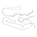 Inline Tube Replacement For 2000-05 Chevrolet Impala Four-wheel Disc W O Abs Complete Brake Line Kit 6pc Oe Steel 
