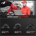 A-premium Engine Motor Mount Kit Compatible With Honda Cr-v Crv 1997-2001 Civic 1992-2000 Del Sol 1993-1997 Acura Integra El