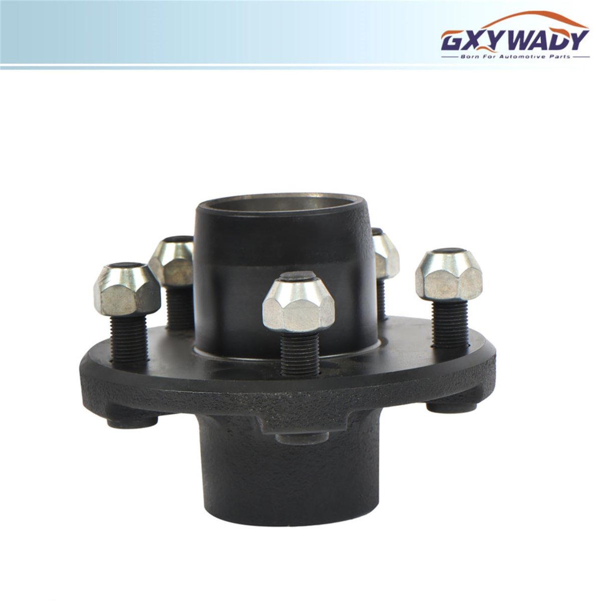 5 On 4 In Trailer Hub Replacement For 2000 Lbs 1 Spindle Stainless Steel Wheel Kit With Nuts