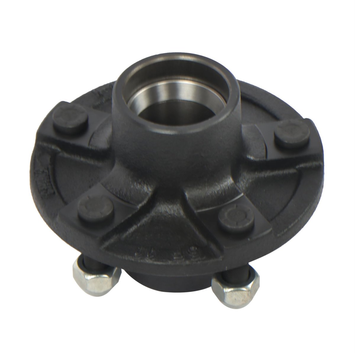 5 On 4 In Trailer Hub Replacement For 2000 Lbs 1 Spindle Stainless Steel Wheel Kit With Nuts