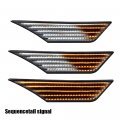 G-plus Led Switchback Signal Lamp Side Marker Lights Compatible With Honda Civic 2016 2017 2018 2019 2020 2021 33850tbaa02