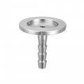Uxcell Rubber Hose Barb Adapter Kf25 Flange To 8mm 304 Stainless Steel For Vacuum