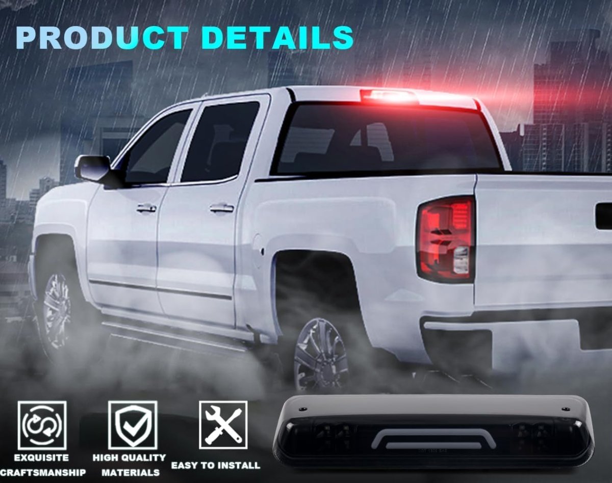 Led 3rd Brake Light For Ford F150 Lobo 2004-2008 Fit Explorer Sport Trac 2007-2010 Lincoln Mark Lt 2006-2008 Third Stop Lamp