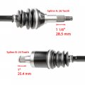 Caltric Rear Left Cv Joint Axle Shaft Compatible With Can-am Outlander 450 2017 2018 2019 2020 Except Xmr T3