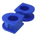 Front Suspension Stabilizer Bar Bushing Set For Hummer H2 2005 To 2009 Blue Polyurethane 1 34 Inside Diameter 78 In Outside