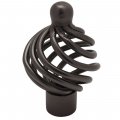 Cosmas 25 Pack 9994orb Oil Rubbed Bronze Birdcage Cabinet Hardware Knob 1-1 4 Diameter 