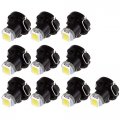 10 Pack White 2835 Smd T3 Neo Wedge 1 Led Cluster Instrument Dash Lights New 8mm Us Replacement Fit For Dash Panel Center 