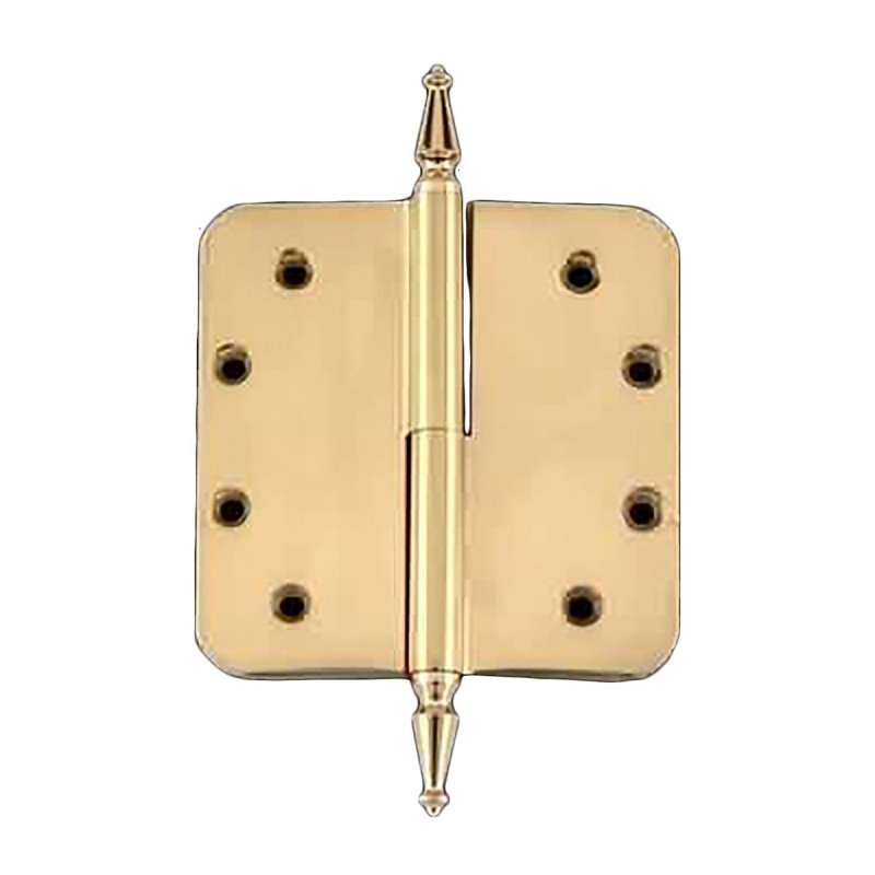 Door Hinges Bright Solid Brass 5 X5 Radius Lor Hinge 98111 92180