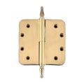 Door Hinges Bright Solid Brass 5 X5 Radius Lor Hinge 98111 92180 
