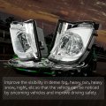 Hecasa Fog Light Compatible With 2006-2010 Lexus Is250 Is350 Replacement For 81221-53290 81211-53290 Bumper Lamp Left Right