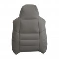 Secosautoparts Driver Side Top Leather Seat Cover Gray Compatible With Fordor 250 350 F 450 F 550 2003 2004 2005 2006 2007