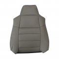 Secosautoparts Driver Side Top Leather Seat Cover Gray Compatible With Fordor 250 350 F 450 F 550 2003 2004 2005 2006 2007