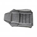 Secosautoparts Driver Side Top Leather Seat Cover Gray Compatible With Fordor 250 350 F 450 F 550 2003 2004 2005 2006 2007