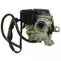60cc Gy6 Carburetor For 49cc 50cc Moped Scooter 19mm Pd19j Taotao With Electric Choke And Accelerator Pump Fits Honda Yamaha 