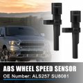 2pcs Abs Wheel Speed Sensor Brake Rear Left Or Right Location Fit For Ram 1500 2011-2012 Dodge 2007-2010 Replaces Als257 Su8081