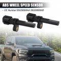 X Autohaux 2pcs Abs Wheel Speed Sensor Brake Rear Left Or Right Location Fit For Ram 1500 2011-2012 Dodge 2007-2010 Replaces