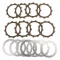 Topteng Clutch Plate Kit Disc Plates Steel Friction Fits For Yamaha Tt500 Xt500 Sr400 Sr400sp Sr400ltd Sr500