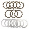 Topteng Clutch Plate Kit Disc Plates Steel Friction Fits For Yamaha Tt500 Xt500 Sr400 Sr400sp Sr400ltd Sr500