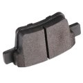 Rear D1071 Semi-metal 4pcs W Hardware Disc Brake Pad Set 