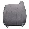 Driver Side Top Lean Back Replacement Cloth Seat Cover Dark Gray For Chevy Silverado 1500 2500 3500 Wt 1999 2000 2001 2002 