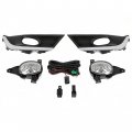 Hecasa Fog Lights Compatible With 2017-2019 Honda Cr-v Crv Front Lamps Halogen Replacement For 33901-sle-305 33951-sle-305 Lh