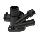 Engine Coolant Water Outlet For Volkswagen Passat 1995 1996 Black Plastic 90 Degrees Housing Neck 0 32 In Mounting Hole 1 259 