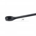 Uxcell Metric 19mm 12-point Box Open End Combination Wrench Black Electroplated Coating Cr-v