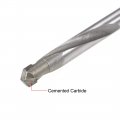 Uxcell Cemented Carbide Twist Drill Bits 6mm Metal Cutter For Stainless Steel Copper Aluminum Zinc Alloy Iron 6 Pcs
