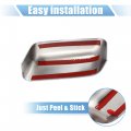 X Autohaux Pair Car Exterior Chrome Plated Power Top Half Mirrora Cover Cap For Ford F-150 Fx4 Xlt 2004-2008