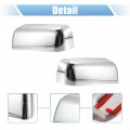 X Autohaux Pair Car Exterior Chrome Plated Power Top Half Mirrora Cover Cap For Ford F-150 Fx4 Xlt 2004-2008