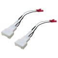 Car Front Dash Tweeter Speaker Wiring Harness Replacement Fit For Toyota Corolla 2012-2019 