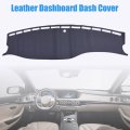 Dashboard Cover For Mercedes Benz S Class 2014 2020 Black Microfiber Leather Anti Glare Sun Shade Uv Protection And Airbag Safe